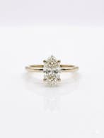Ring - 14 karaat Geel goud - 0.97ct. tw. Diamant (Natuurlijk, Nieuw