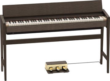 Roland Kiyola KF-25 Smoked Oak digitale piano, Nieuw, Bruin, Piano