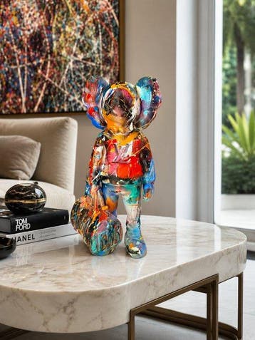 michele socionovo - Kaws Amour Abstrait