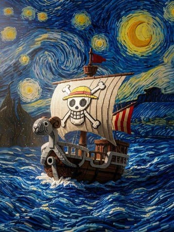 Makayhos - [Canvas] Going Merry – Starry Voyage, Nieuw