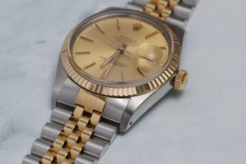 Rolex Datejust 36 16013 recent onderhouden 1984, Staal, Gebruikt, Polshorloge, Ophalen of Verzenden