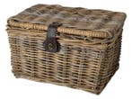 Fast Rider Rotan Fietsmand Met Klep Naturel, Verzenden, Nieuw
