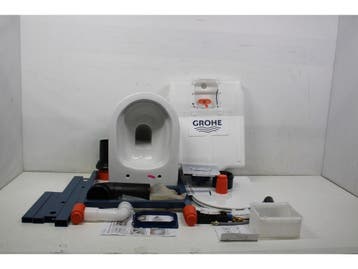 GROHE Como Arena - WC-Pack 4-in-1 - Hangend toilet met, Verzenden, Zo goed als nieuw