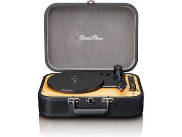 Classic Phono TT-116BK - Retro Platenspeler - Bluetooth -, Audio, Tv en Foto, Platenspelers, Verzenden, Zo goed als nieuw