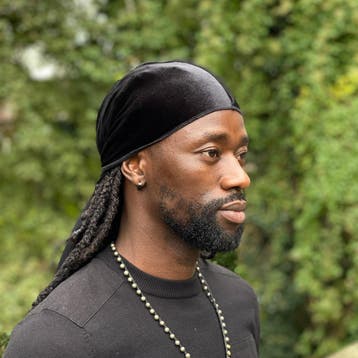 Fluwelen Durag / Velvet Du-rag / Do-rag / Bandana - Unisex -, Ophalen of Verzenden, Nieuw