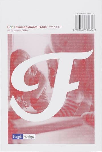 HCE Frans examenidioom VMBO GT 9789042536654 V. van Dekken, Boeken, Schoolboeken, Verzenden, Zo goed als nieuw, V. van Dekken