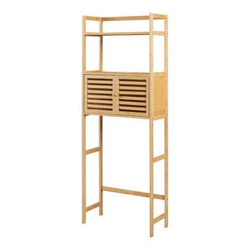 Ombouwkast Haugesund voor toilet 157,5x60x25,5 cm bamboe nat, Verzenden, Nieuw