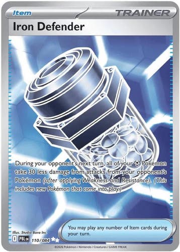 Pokémon TCG - Iron Defender- Pitch Black - 110/084, Verzenden, Zo goed als nieuw
