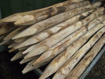 Kastanjehouten, Schapenhekken en Kastanjehoutenhekwerk ,, Ophalen, Nieuw