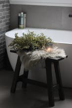 Tibetaanse lamsvacht grijs 40 cm, Ophalen of Verzenden, Nieuw