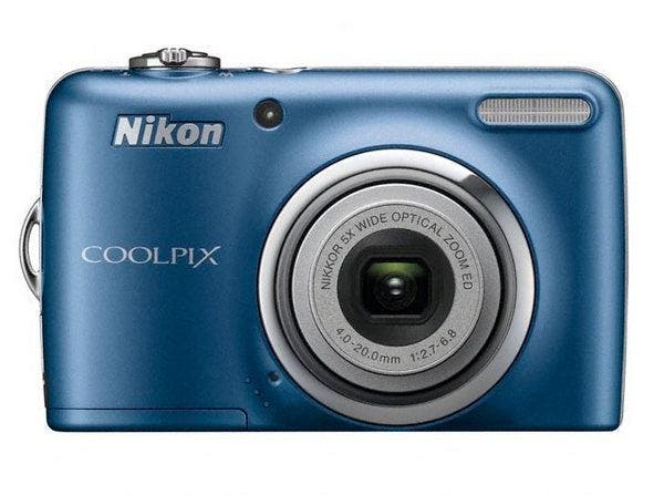 Nikon Coolpix L23 Digitale Compact Camera - Blauw, Audio, Tv en Foto, Fotocamera's Digitaal, Zo goed als nieuw, Verzenden