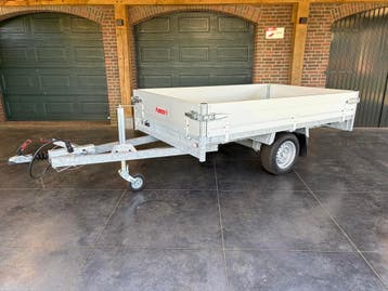 Anssems geremde plateauwagen 251x153cm 1350kg !, Ophalen, Nieuw