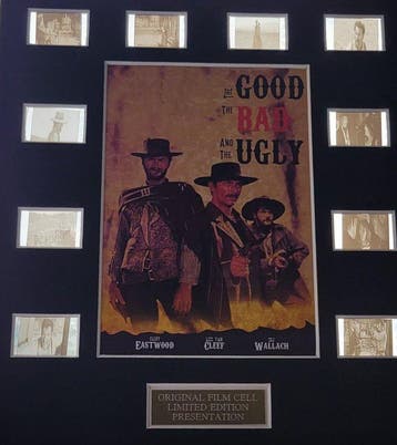 The Good, The Bad and The Ugly - Framed Film Cell Display, Nieuw
