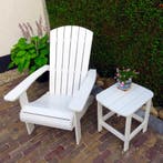 Onderhoudsvrije loungeset - Belize - Wit - Kunststof, Kunststof, Verzenden, Nieuw, Stoel