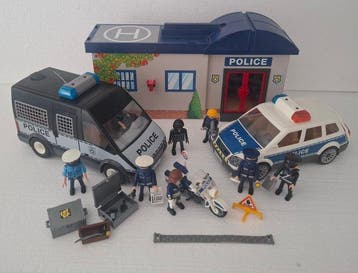 Playmobil - Speelgoed Playmobil take along politie buro met