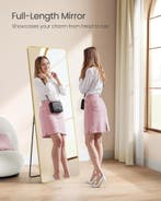 Staande spiegel - 160 cm hoog - volledige lengte spiegel -, Verzenden, Nieuw