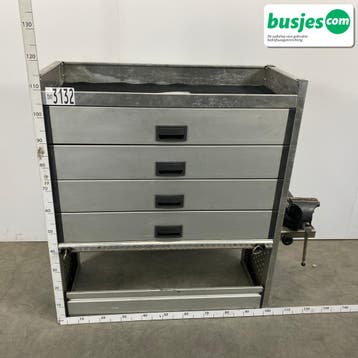 Aluca bedrijfswageninrichting 1010x420x1095mm (3132), Ophalen of Verzenden