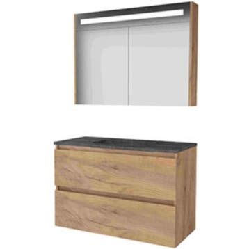 Basic-Line Premium 46 Badkamermeubelset - 100 x 46 cm -, Ophalen of Verzenden, Nieuw