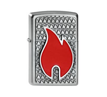 Zippo Flame embleem, Verzamelen, Verzenden, Nieuw, Aansteker