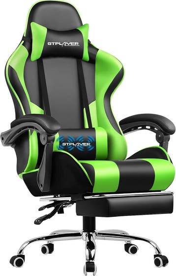 GTPLAYER Bureaustoel, gamingstoel, ergonomische gamerstoel m, Verzenden, Zo goed als nieuw