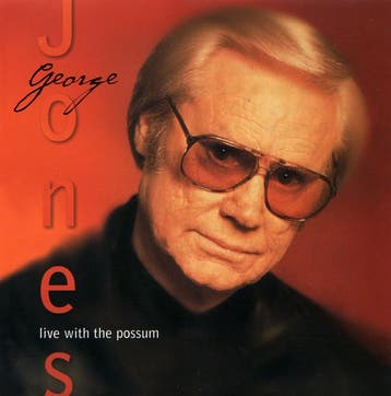 George Jones - Live With The Possum, Ophalen of Verzenden, Gebruikt