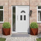 vidaXL Plantenbak 2 pcs Roestig 50 x 50 x 50 cm Cortenstaal, Verzenden, Minder dan 60 cm, Nieuw, Metaal