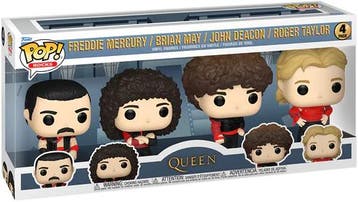 Funko Pop! - Queen Radio Gaga (4-pack) | Funko - Hobby, Verzenden, Nieuw