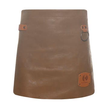 GGM Gastro | KARLOWSKY | Schort met Leren Voorbinder - |, Verzenden, Nieuw, Overige kleuren, Schort