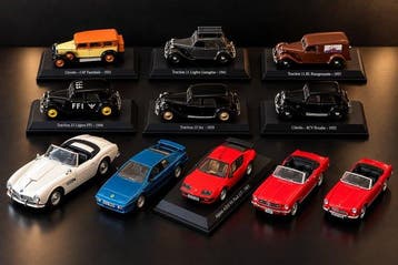 Solido, Atlas 1:43, 1:24, 1:38 - Modelauto (11) - Collection, Nieuw