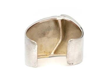 Een eerste gehalte zilveren Lapponia cuff armband, Sieraden, Tassen en Uiterlijk, Armbanden, Gebruikt