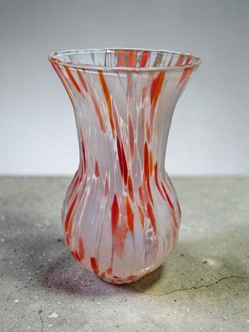 Tommasi Murano - Pot - Bloemenvaas 20×11 cm - Muranoglas -, Antiek en Kunst