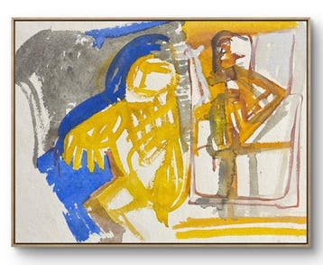 Marcus de Vestele (1941-2024) - Composition Cobra - Deux