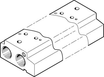 Festo Aansluitstrip - 552652, Verzenden, Nieuw