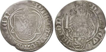 Groten o J Bremen Erzbistum: Heinrich, 1463-1496:, Postzegels en Munten, Verzenden