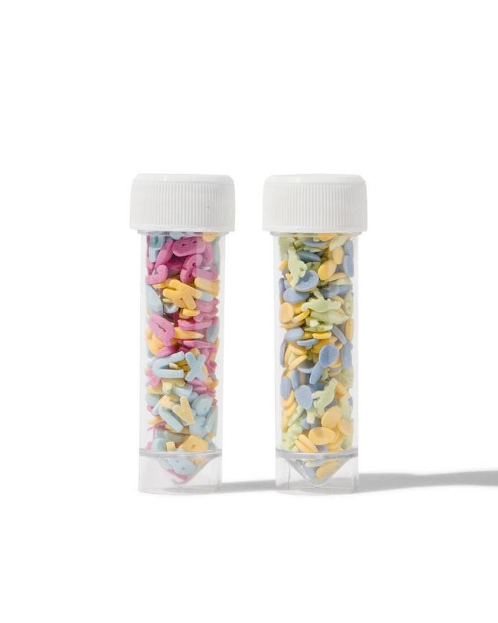 HEMA Versierplezier strooiselmix letters en dinos, Hobby en Vrije tijd, Feestartikelen, Nieuw, Verzenden