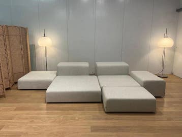 NIEUW Living Divani Extra Wall Op Maat + GARANTIE NP €27500, Huis en Inrichting, Banken | Bankstellen, Design Bank Bankstel Zetel Hoekbank Living Divani