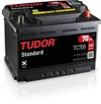 Tudor Standard accu | TC700 | 12V 70Ah, Auto-onderdelen, Accu's en Toebehoren, Ophalen of Verzenden, Nieuw