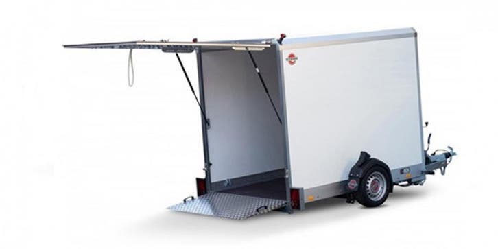 Motortrailer Stema WOM XT 1300 Kg geremd 251x153 x 189, Auto diversen, Aanhangers en Bagagewagens, Ophalen