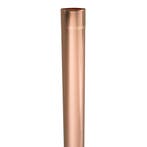 Koperen hemelwaterafvoerbuis gelast 500 x  80 x 0,60mm, Ophalen of Verzenden, Nieuw