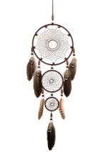 Dromenvanger Donkerbruin Dreamcatcher Veren Bruin Bohemian I, Hobby en Vrije tijd, Feestartikelen, Ophalen of Verzenden, Nieuw