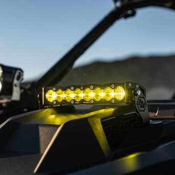 Baja Designs Polaris Pro-R S8 10in Hood Mount Kit - Amber, Ophalen of Verzenden, Nieuw