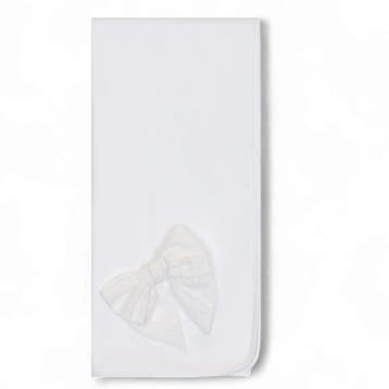Baby Gi omslagdoek wit kant strik, Ophalen of Verzenden, Nieuw