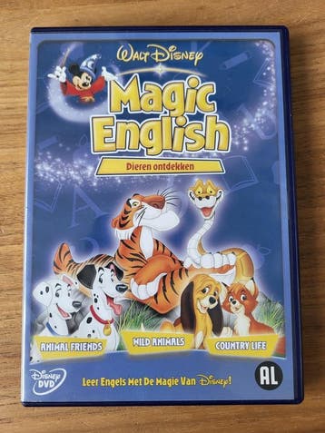 DVD - Magic English - Dieren Ontdekken, Gebruikt, Verzenden, Alle leeftijden, Educatief
