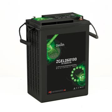 Zenith GEL Deep Cycle accu | ZGEL060130 | 6V 340Ah, Ophalen of Verzenden, Nieuw