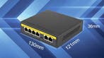 48V PoE Switch 4 Poort 100Mbps 2 Uplink, Verzenden, Nieuw