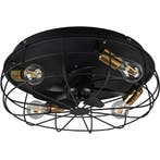 LED Plafondlamp met Ventilator - Plafondventilator - Trion, Huis en Inrichting, Lampen | Plafondlampen, Ophalen of Verzenden, Nieuw