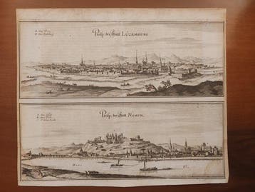Lussemburgo / Belgio - Luxemburg en Namur; Caspar Merian, Boeken, Nieuw