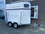 Nette! Heja 1 1/2 Paards Polyester Trailer!, Dieren en Toebehoren, Paarden en Pony's | Trailers en Aanhangwagens, Gebruikt, Polyester