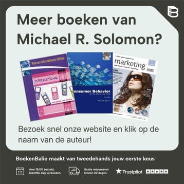 Marketing - Michael R. Solomon 9789043023580, Verzenden, Gelezen, Michael R. Solomon