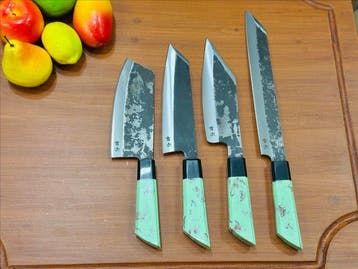 Keukenmes - Burja, Bunka & Cleaver - Ambachtelijk Japans